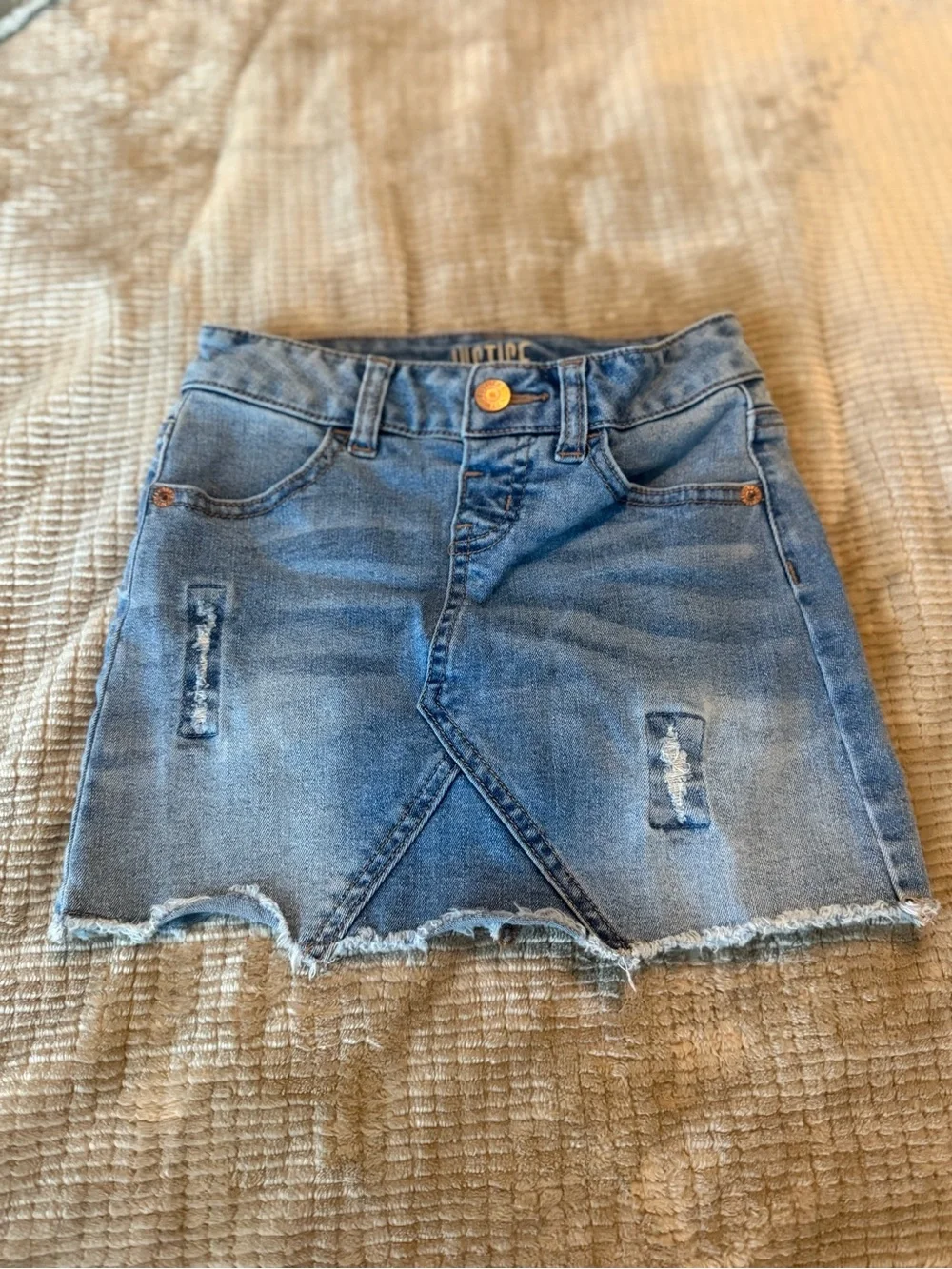 Girls size 7 Justice Skirts with built in shorts- bundle of 3